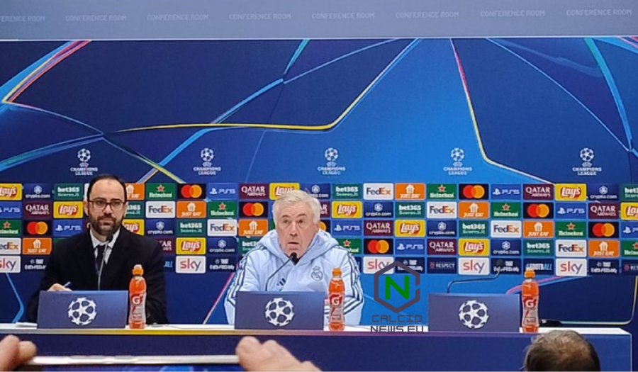 Real Madrid, Ancelotti: “Partita importantissima, l’Atalanta è una rivale eccellente”
