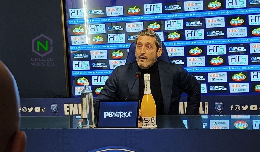 Empoli, Gemmi: “Siamo tutti responsabili della brutta sconfitta”
