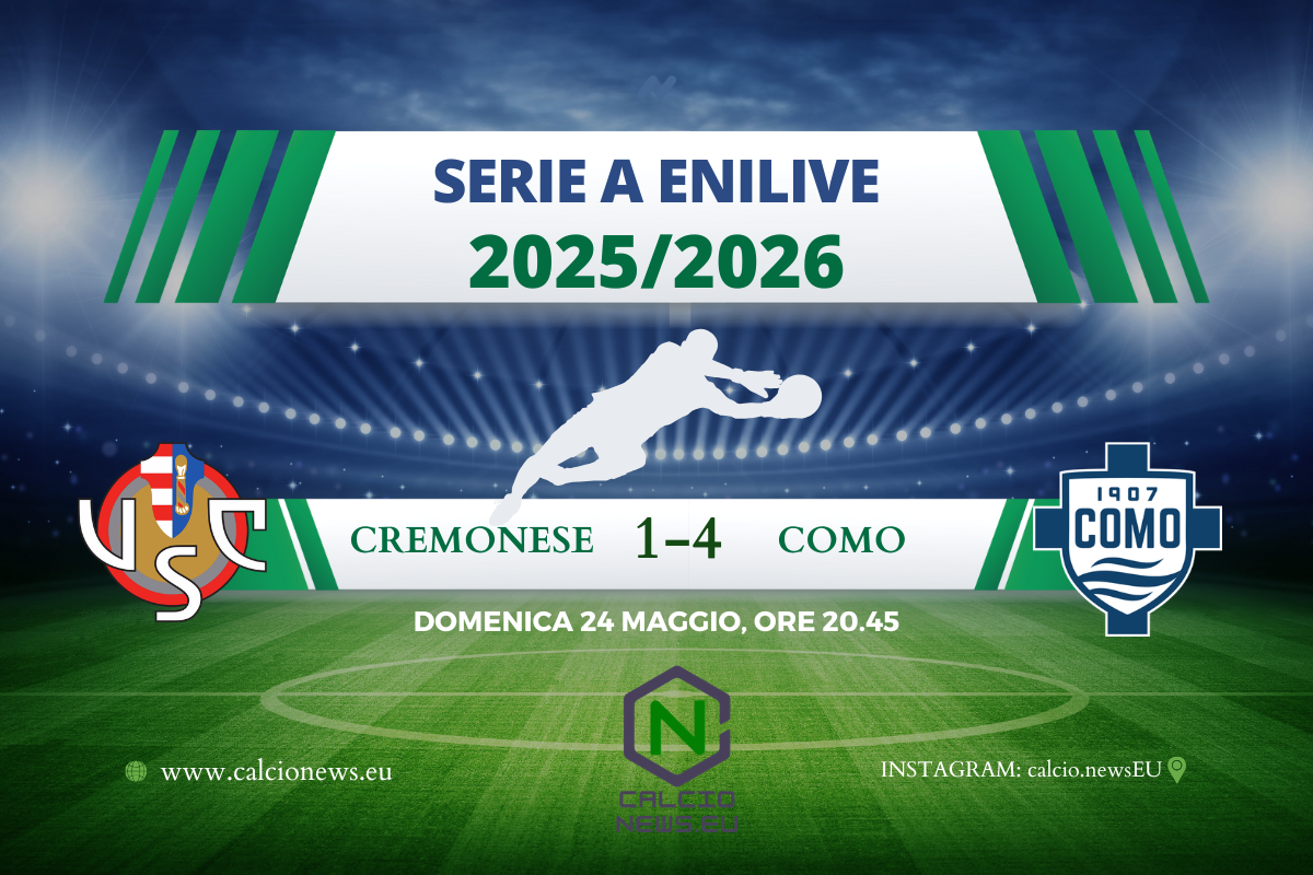 Cremonese-Como 1-4, sarà Champions per la squadra di Fabregas