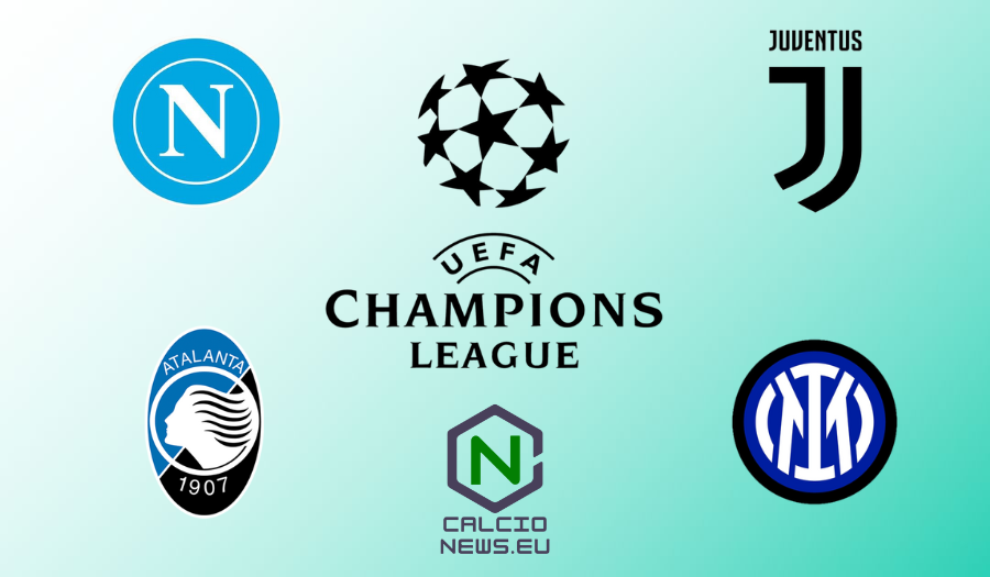 Champions League: dove vedere Juventus, Inter, Atalanta e Napoli