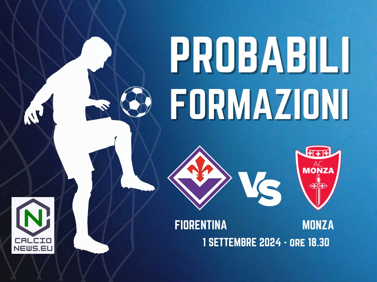Fiorentina Monza: probabili formazioni e dove vederla in TV