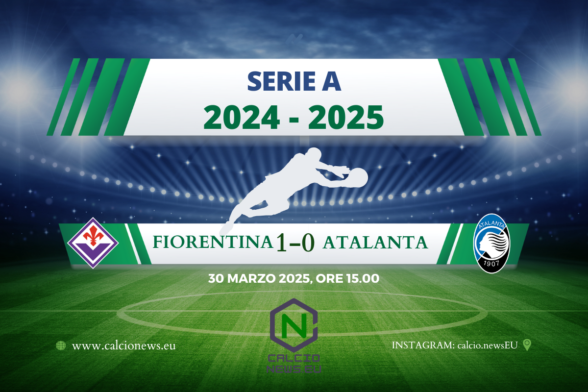 Fiorentina Atalanta 1-0: la Dea perde giocando male, Kean trascina i Viola