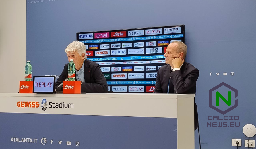 Atalanta, Gasperini: “Primo tempo troppo brutto, poi grande reazione”