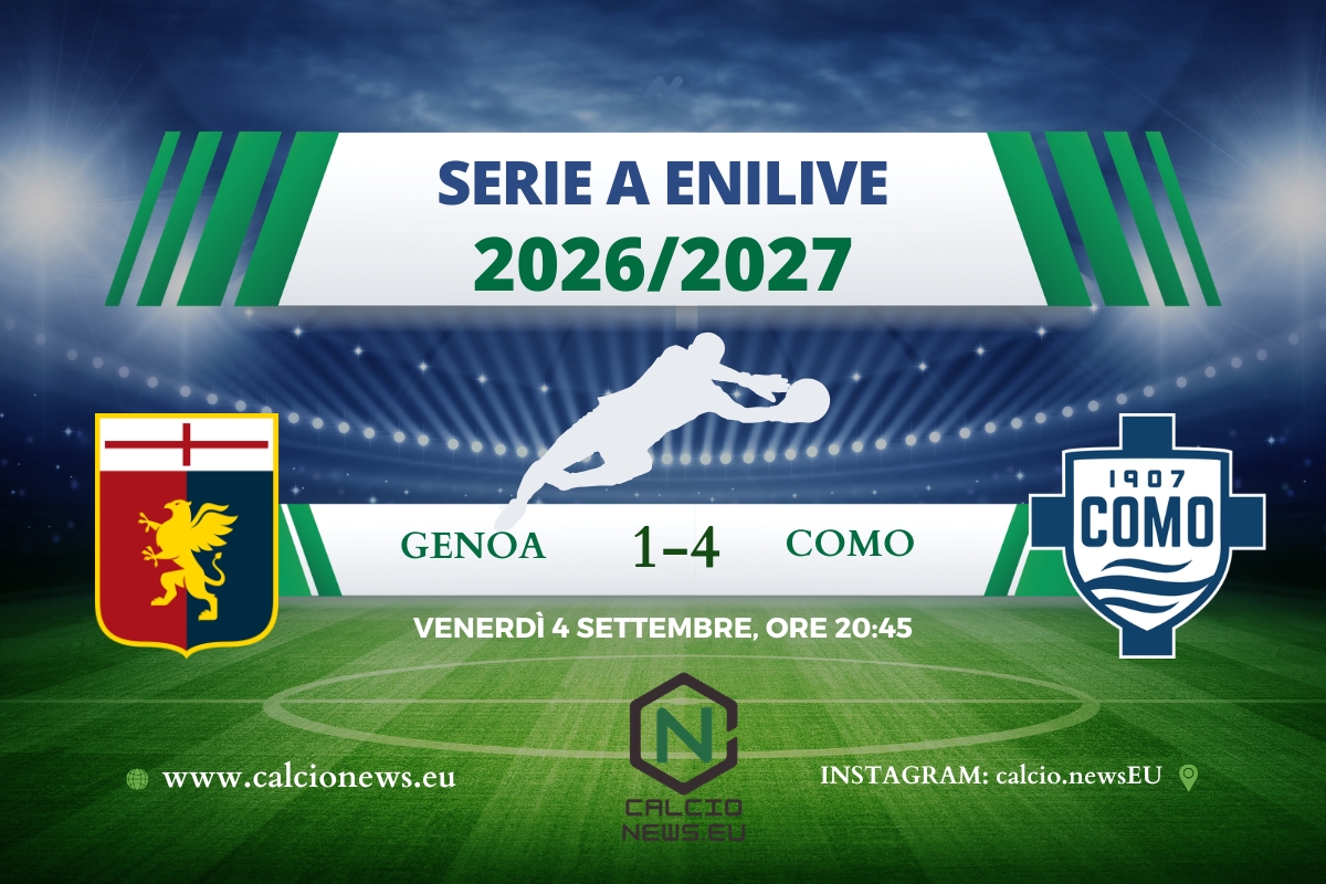 Genoa-Como 1-4: rimonta super della squadra di Fabregas