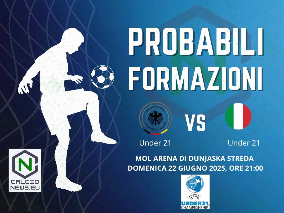 Germania Italia U21 le probabili formazioni dei quarti di finale