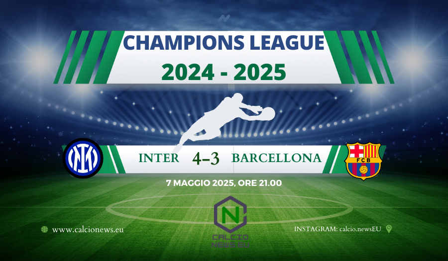 L’Inter vola in finale di Champions: clamoroso 4-3 al Barca, in una partita che farà la storia