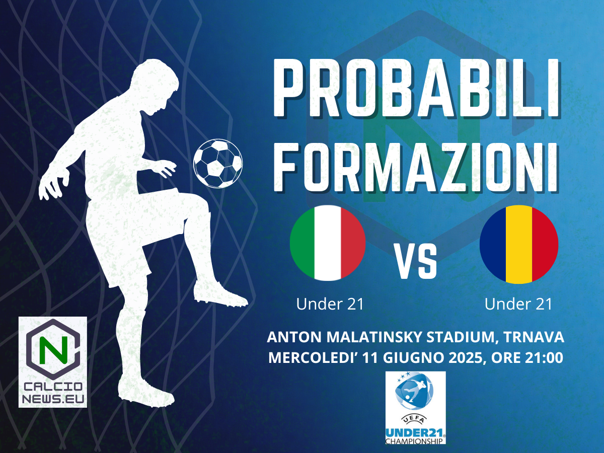 Europeo Under 21: le probabili formazioni e dove vedere Italia – Romania