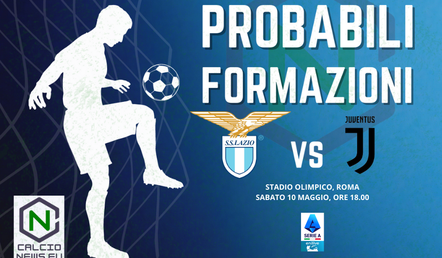 Serie A, le probabili formazioni di Lazio Juventus