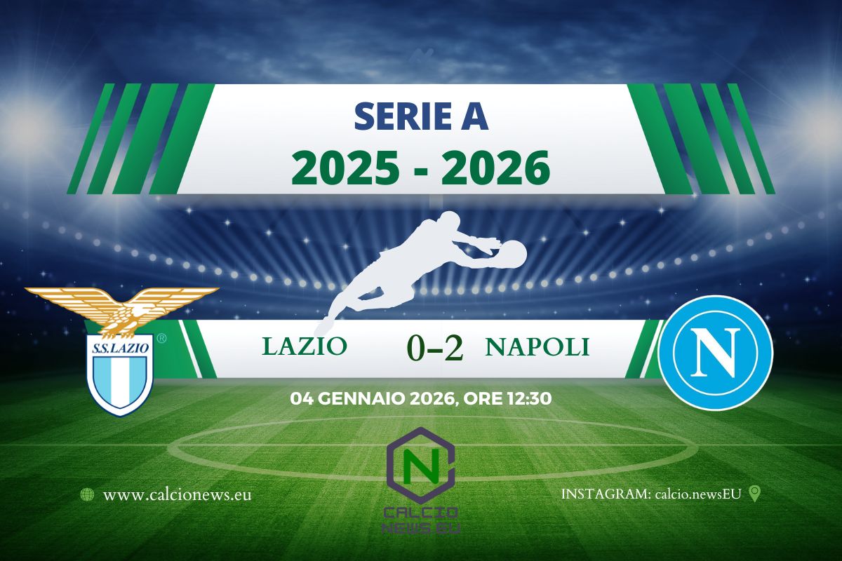 Serie A, Lazio-Napoli 0-2: Spinazzola e Rrahmani sbancano l’Olimpico