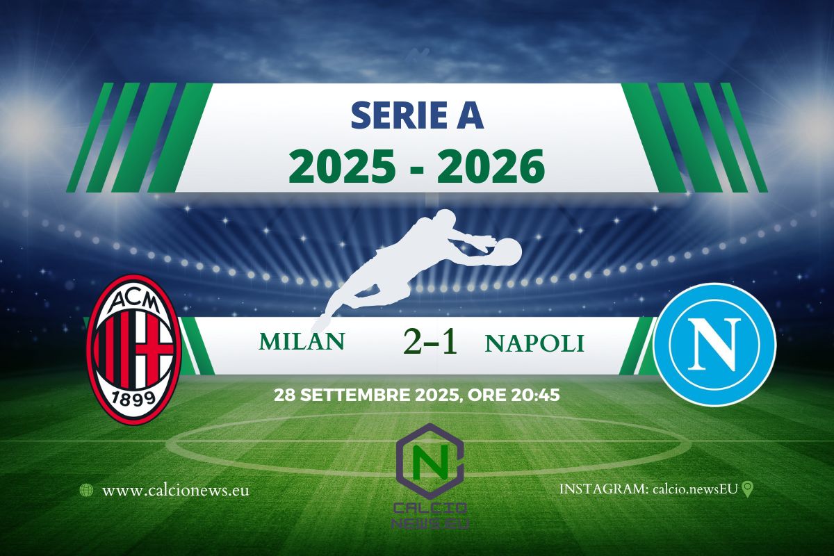Serie A, Milan-Napoli 2-1: show a San Siro, la spuntano i rossoneri