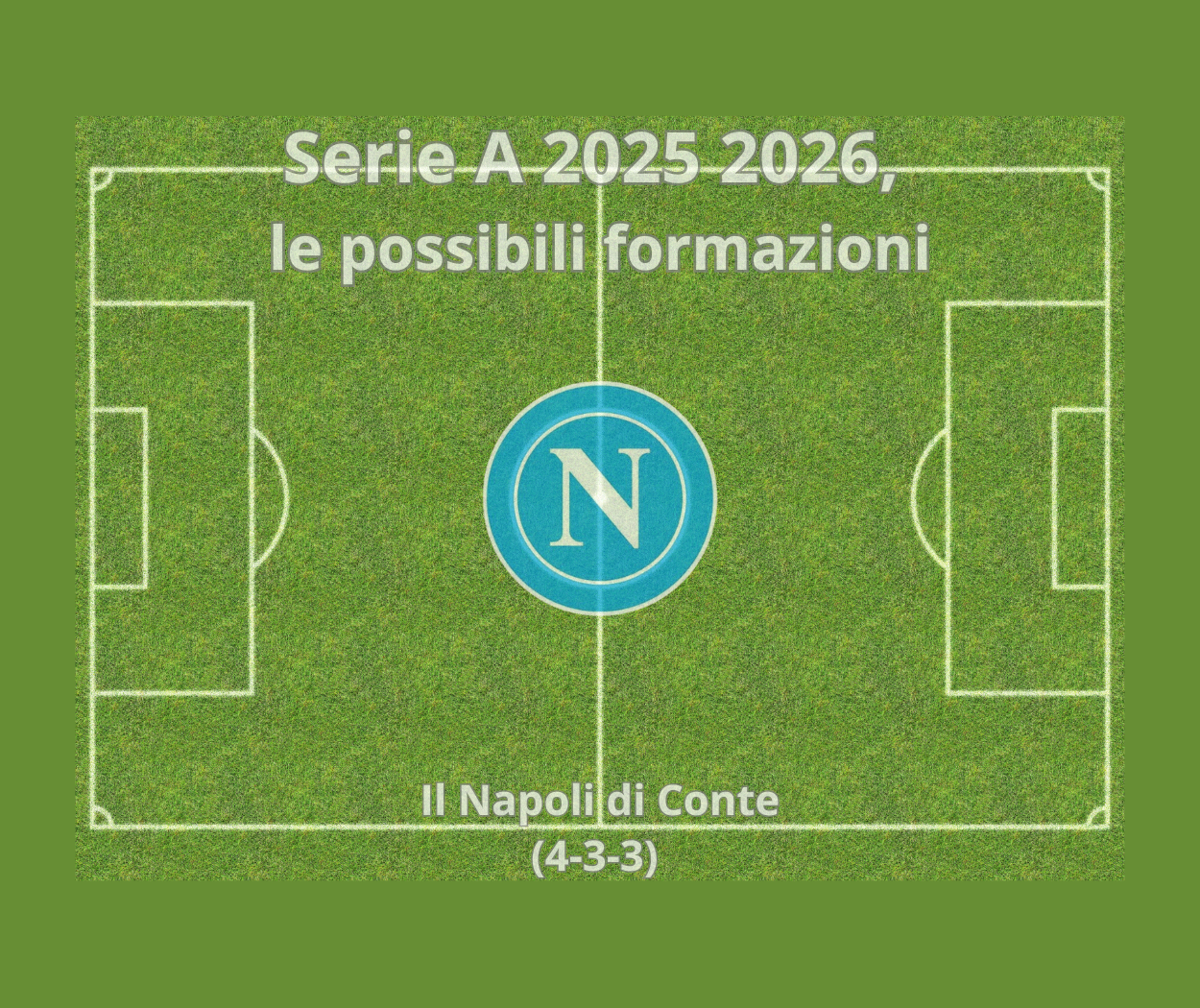 Napoli 2025 2026: il possibile 11 titolare degli azzurri di Conte