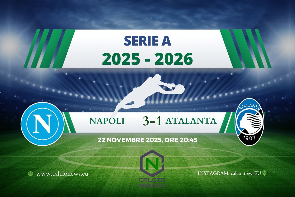 Serie A, Napoli-Atalanta 3-1: Conte ritrova la vittoria, Neres trascina gli azzurri