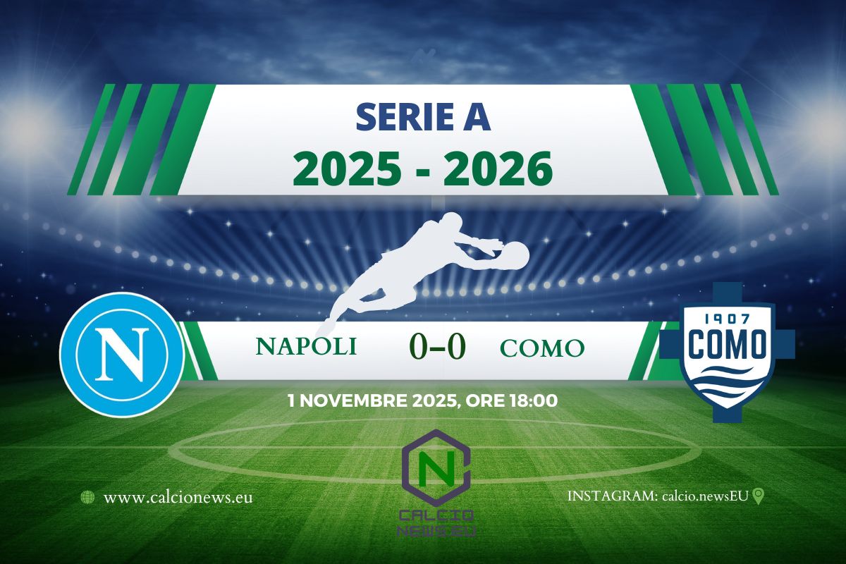Serie A, Napoli-Como 0-0: pareggio a reti bianche al Maradona