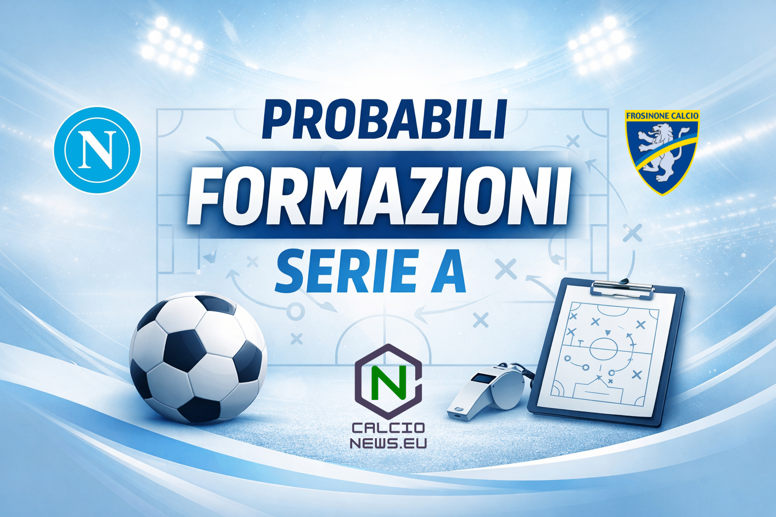 Napoli Frosinone, sfida che vale l’Europa: le probabili formazioni