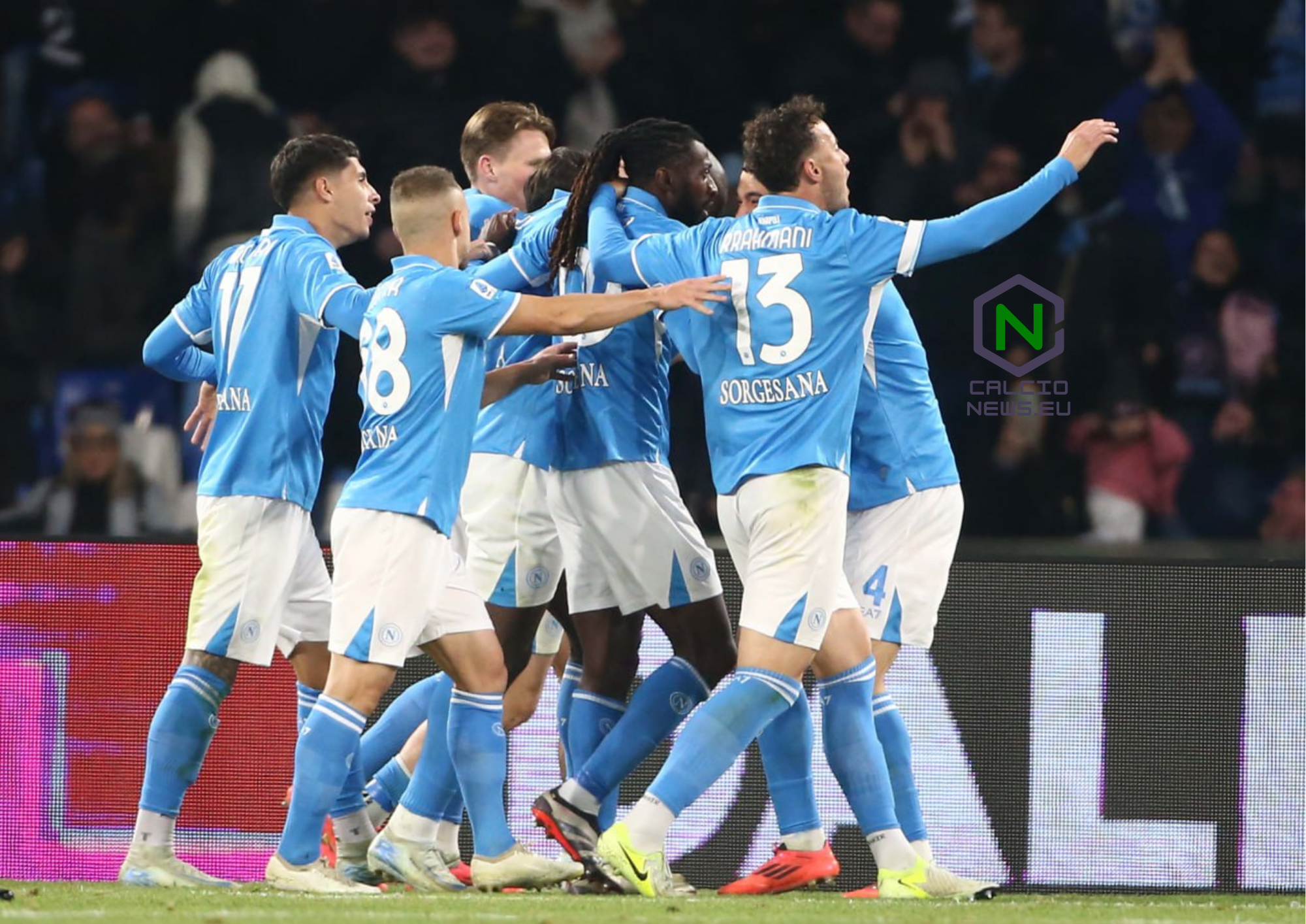 Il Napoli da Papa Leone XIV: “Benvenuti e complimenti”