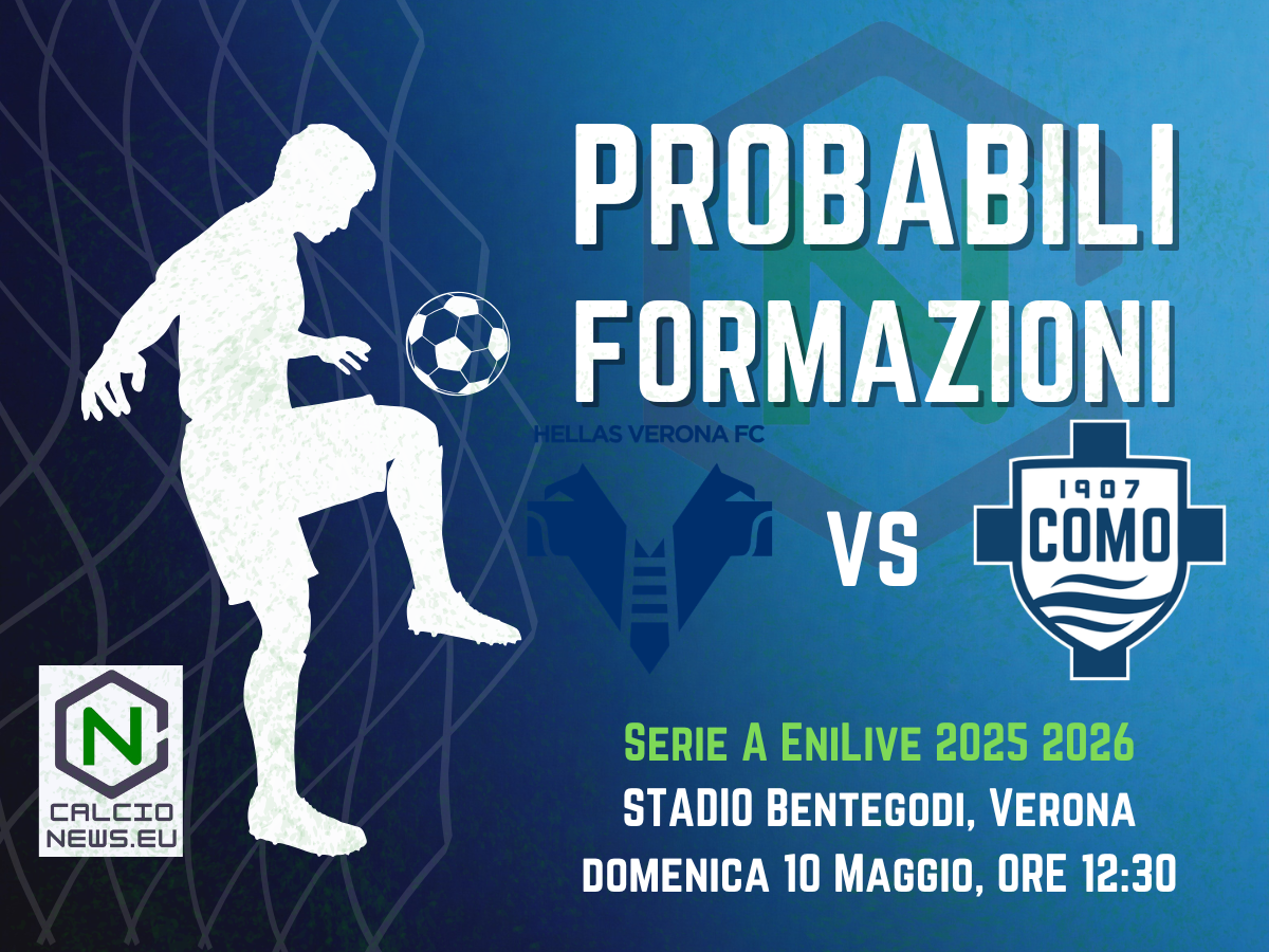 Serie A, le probabili formazioni di Hellas Verona Como