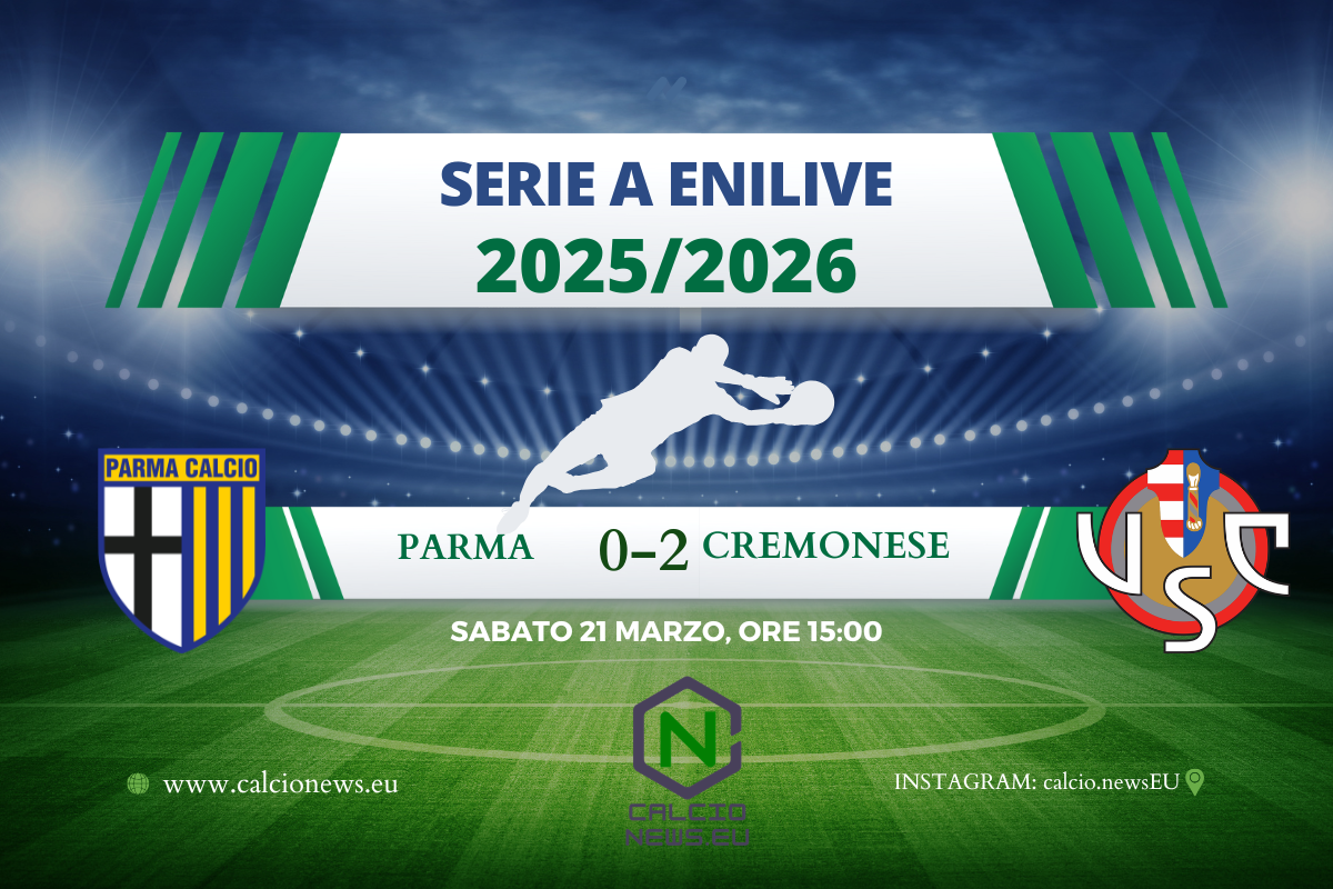 Parma-Cremonese 0-2: buona la prima per Giampaolo