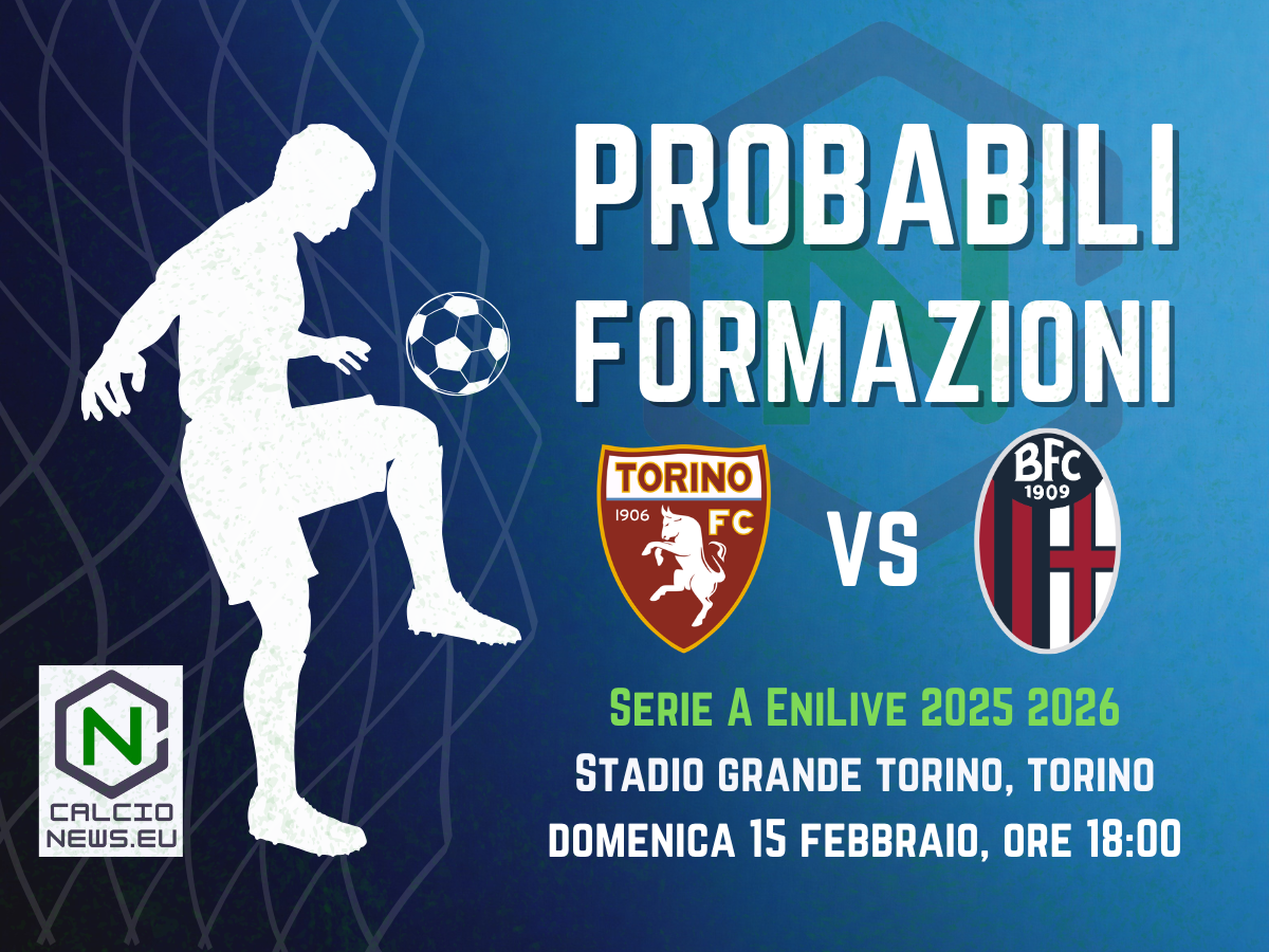 Serie A, probabili formazioni Torino-Bologna