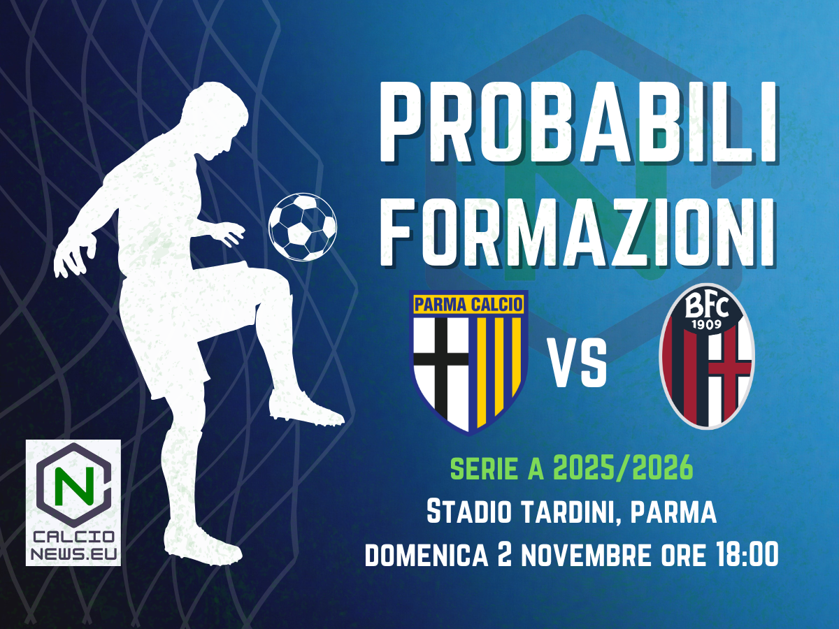 Serie A, le probabili formazioni di Parma-Bologna