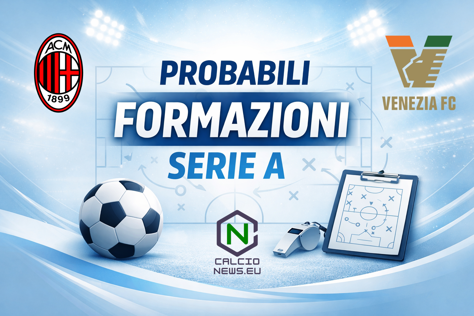 Milan-Venezia, le probabili formazioni della sfida di San Siro