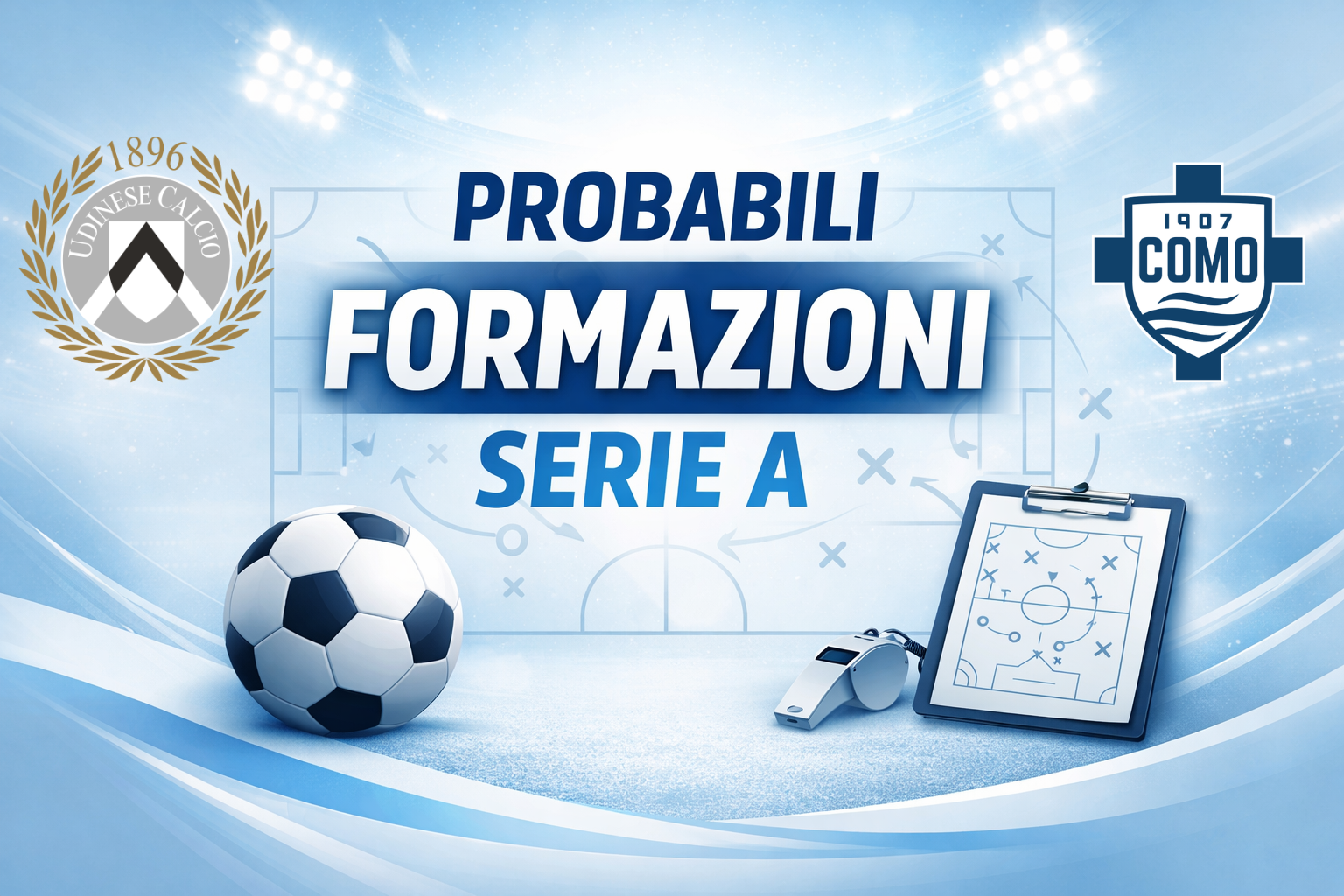 Probabili formazioni Udinese Como: assente Davis