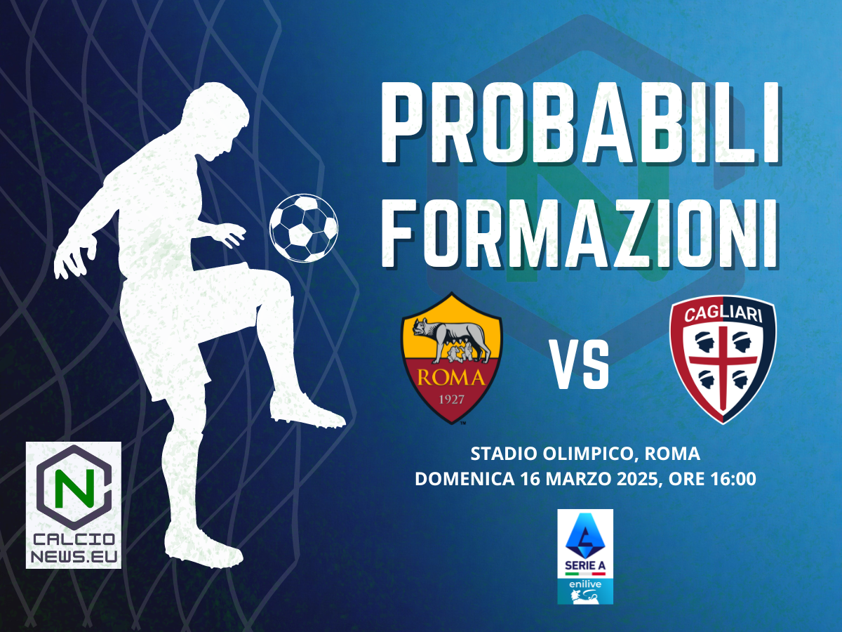 Serie A, probabili formazioni Roma Cagliari: c’è Konè, sardi senza Luvumbo