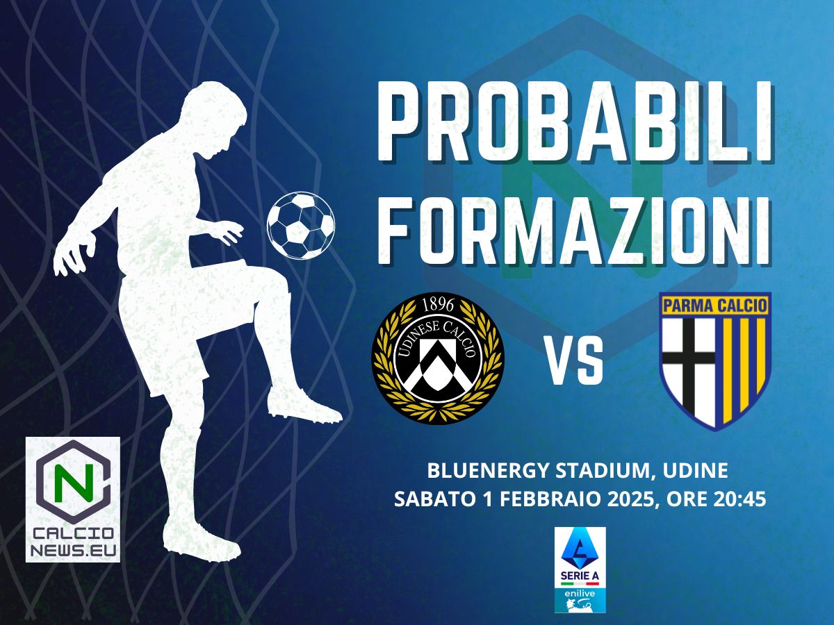 Serie A, Udinese Parma: le probabili formazioni