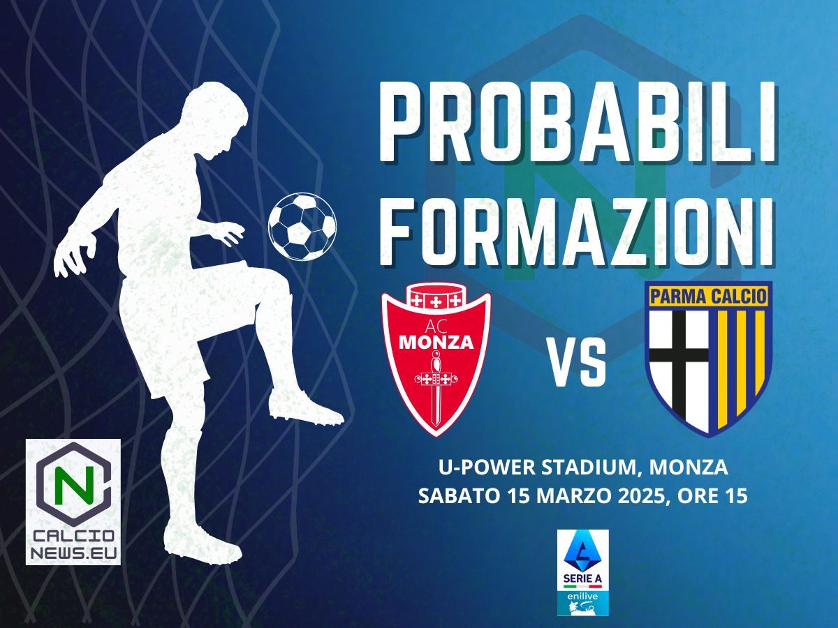 Serie A, Monza Parma: le probabili formazioni