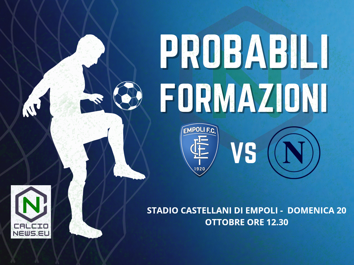 Serie A, le probabili formazioni di Empoli-Napoli