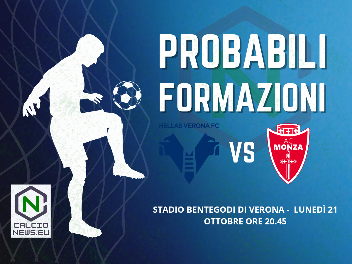 Serie A, le probabili formazioni di H. Verona-Monza