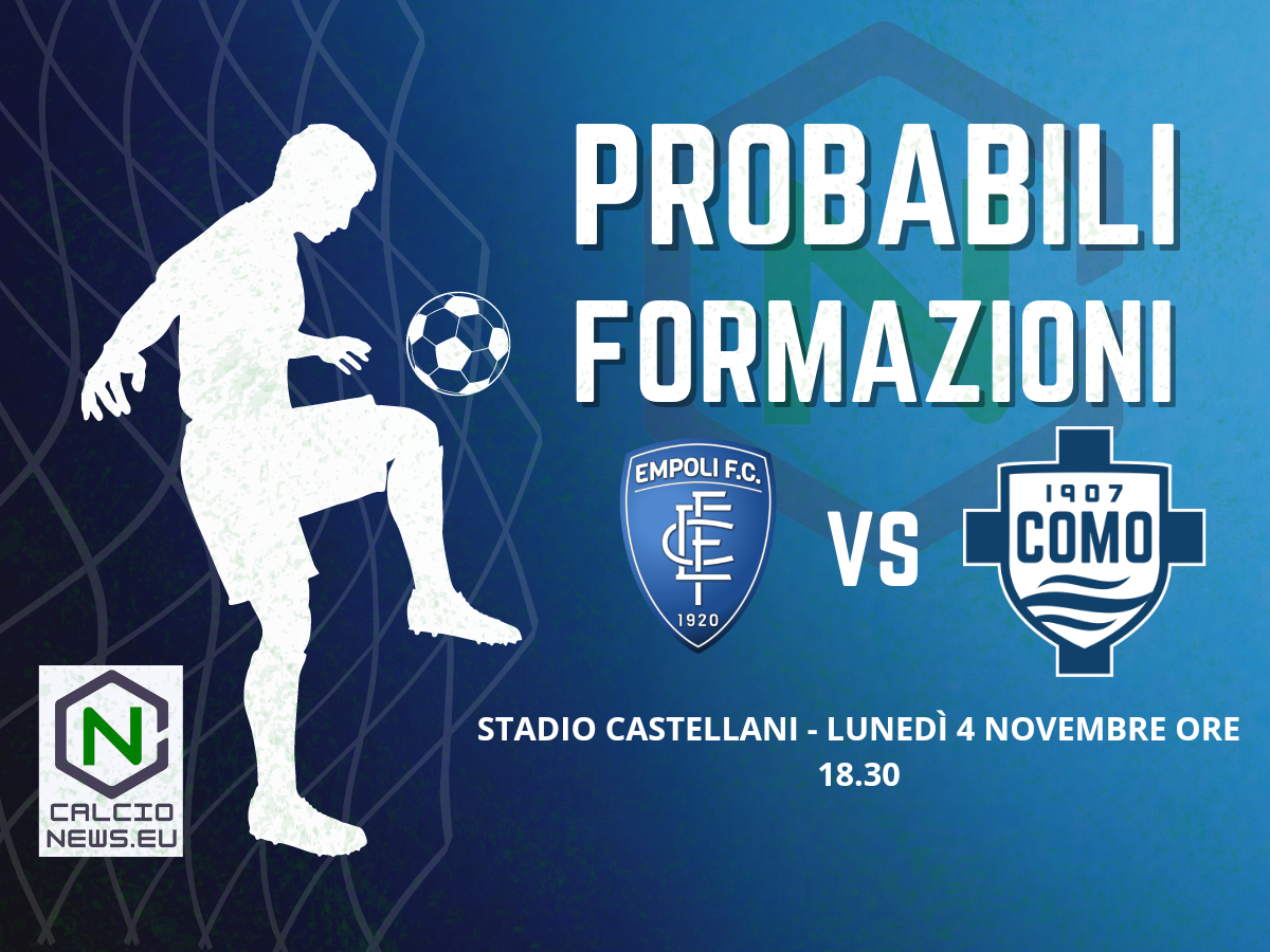 Serie A, le probabili formazioni di Empoli-Como