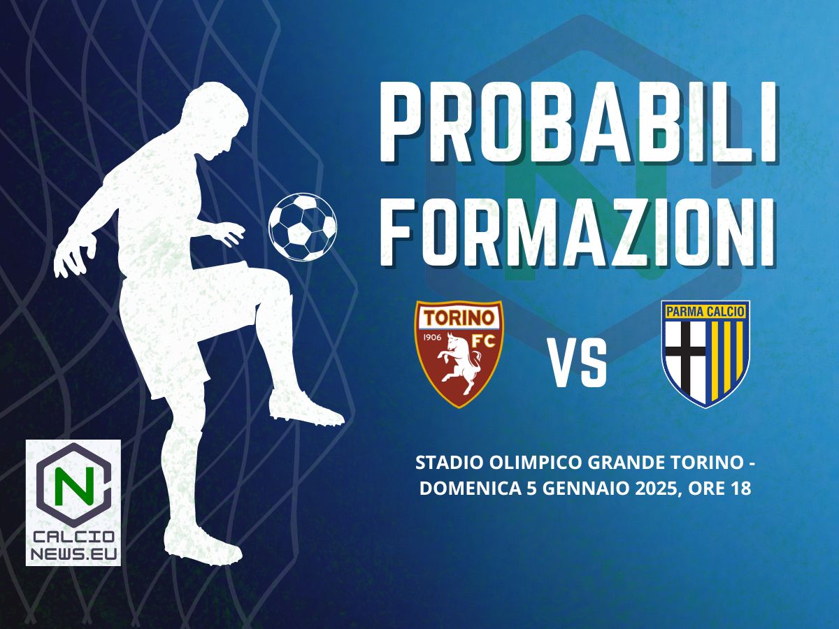 Serie A, probabili formazioni Torino Parma: out Man
