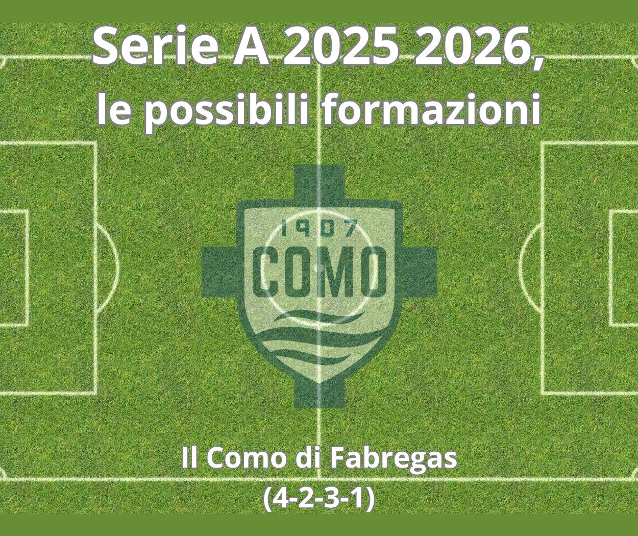 Como 2025 2026: il possibile 11 titolare dei lariani di Fabregas