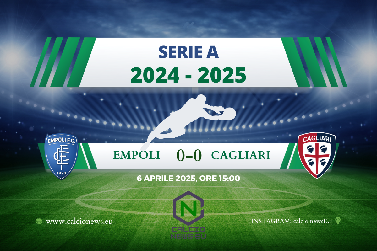Serie A, Empoli Cagliari 0-0: al Castellani vince la paura, nessuna rete nella sfida salvezza