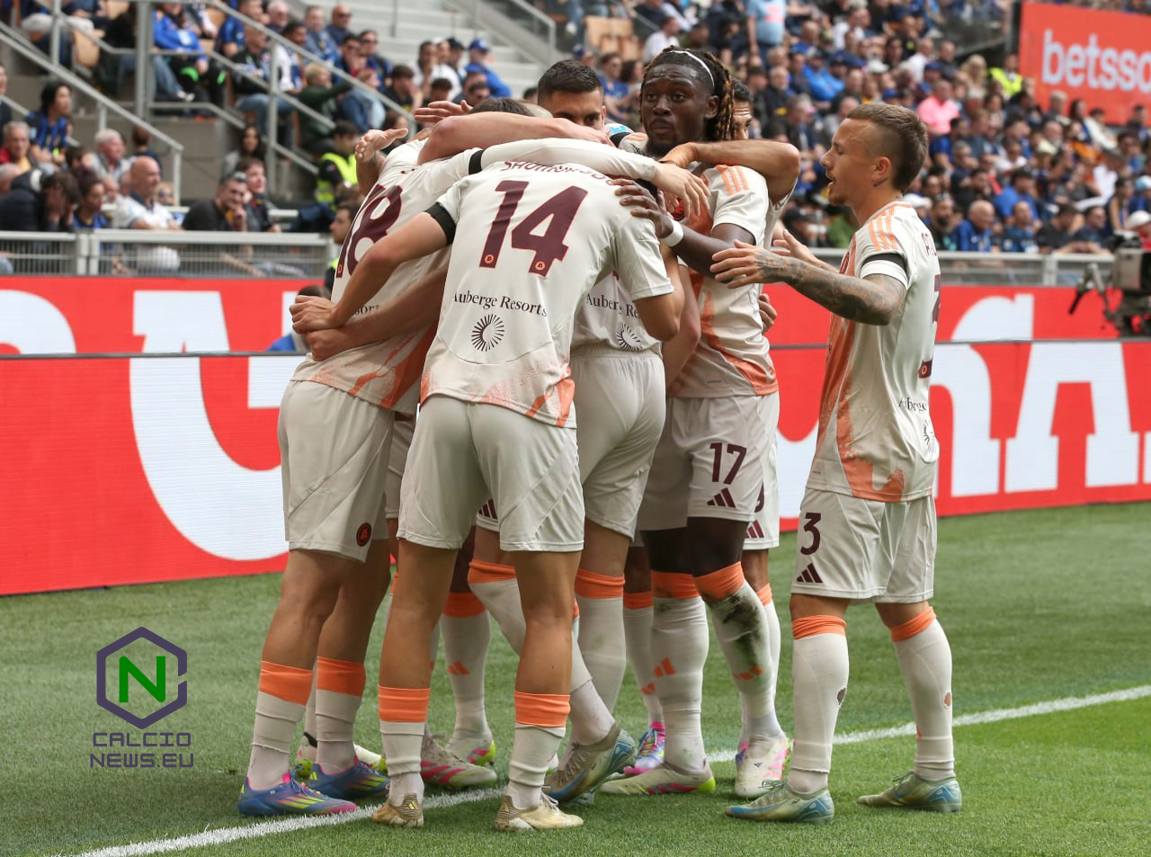Serie A, Inter Roma 0-1: un gol di Soulé ammutolisce San Siro, nerazzurri in crisi