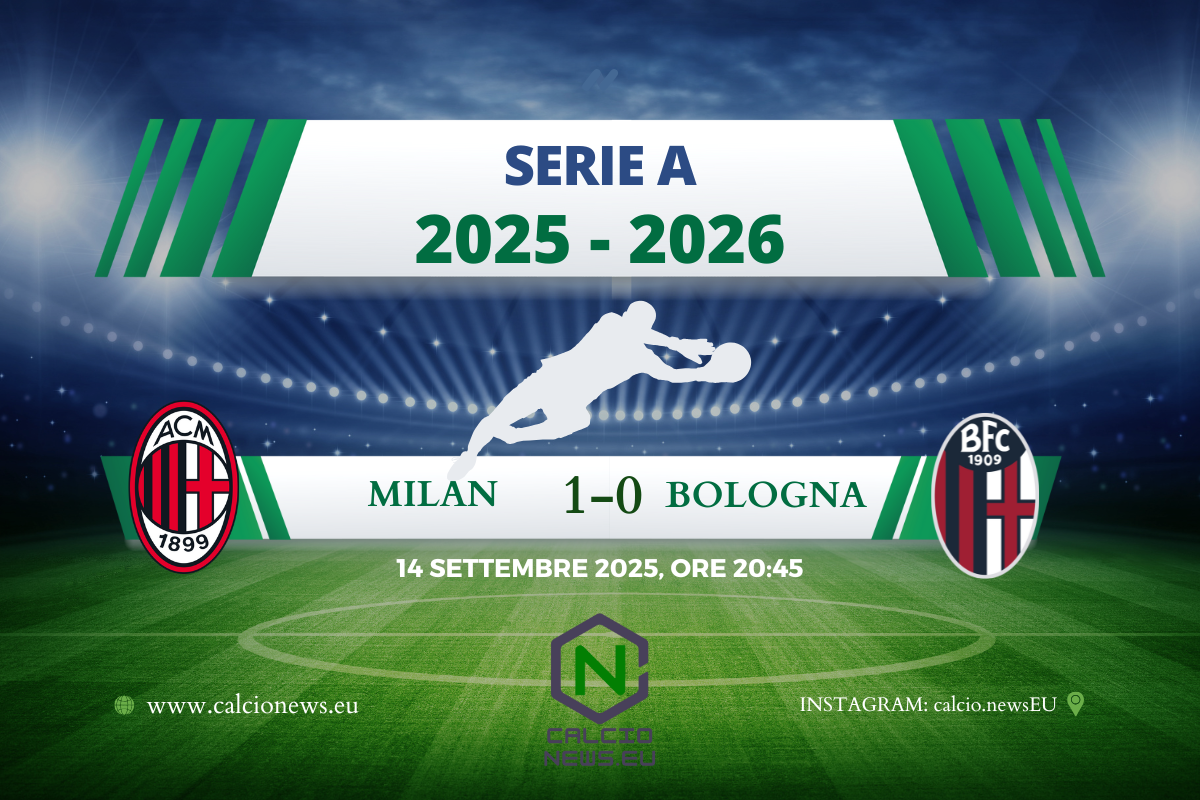 Serie A, Milan Bologna 1-0: Modric eterno, a 40 anni il croato regala i 3 punti ad Allegri