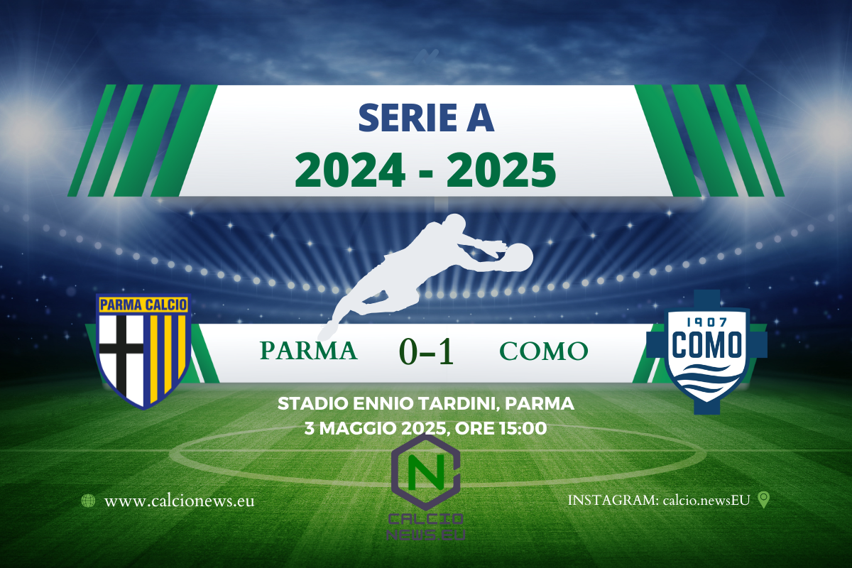 Serie A, Parma Como 0-1: il gol di Strefezza regala una vittoria storica per i lariani