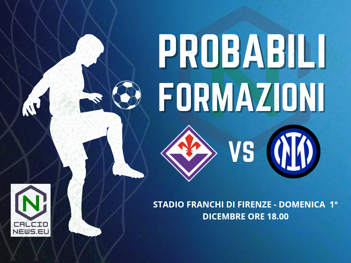 Serie A, le probabili formazioni di Fiorentina-Inter