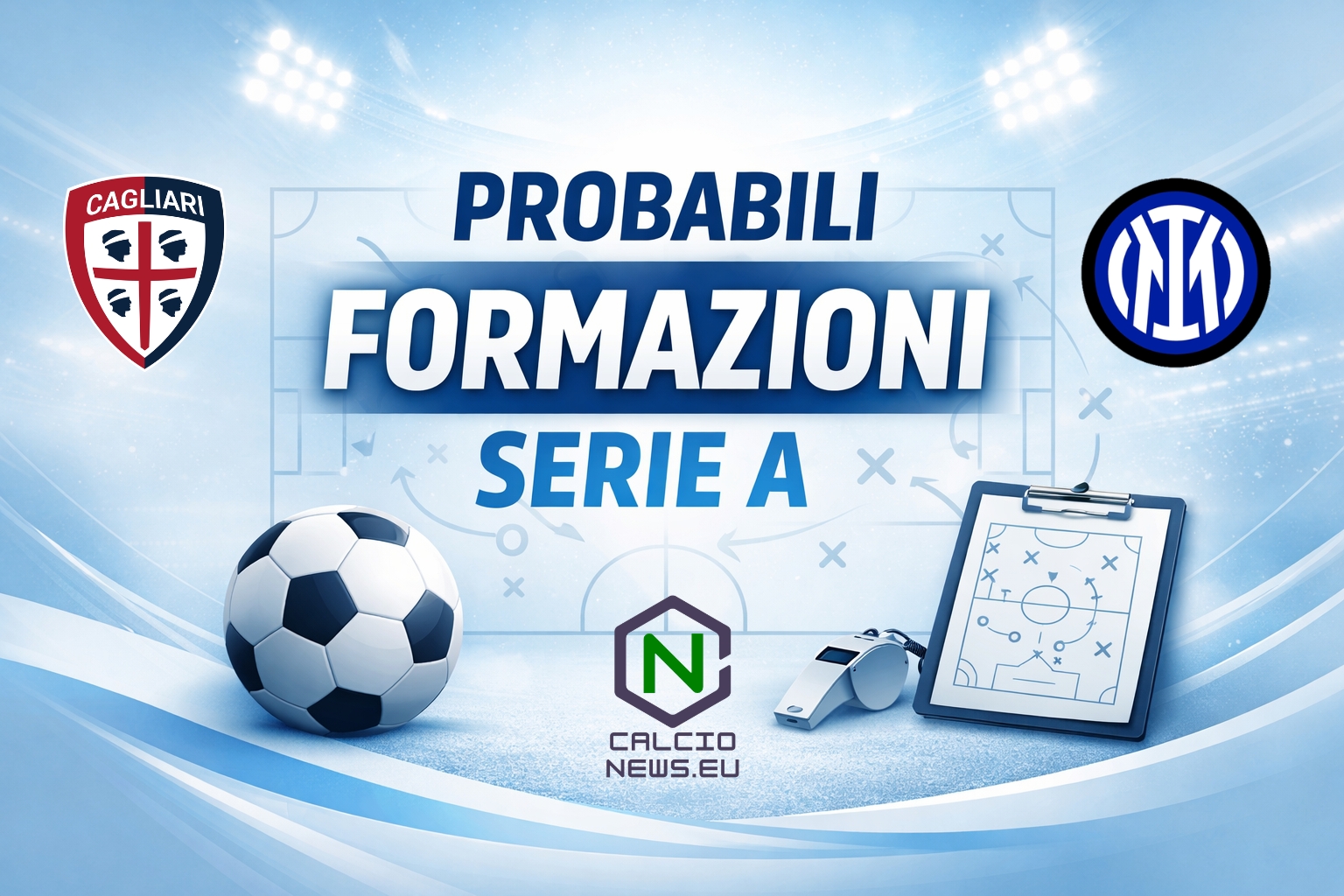 Le probabili formazioni di Cagliari-Inter: così le due squadre