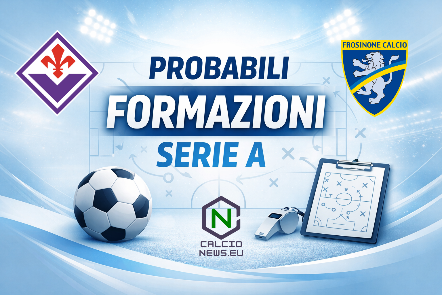 Fiorentina Frosinone: le probabili formazioni della gara del Franchi