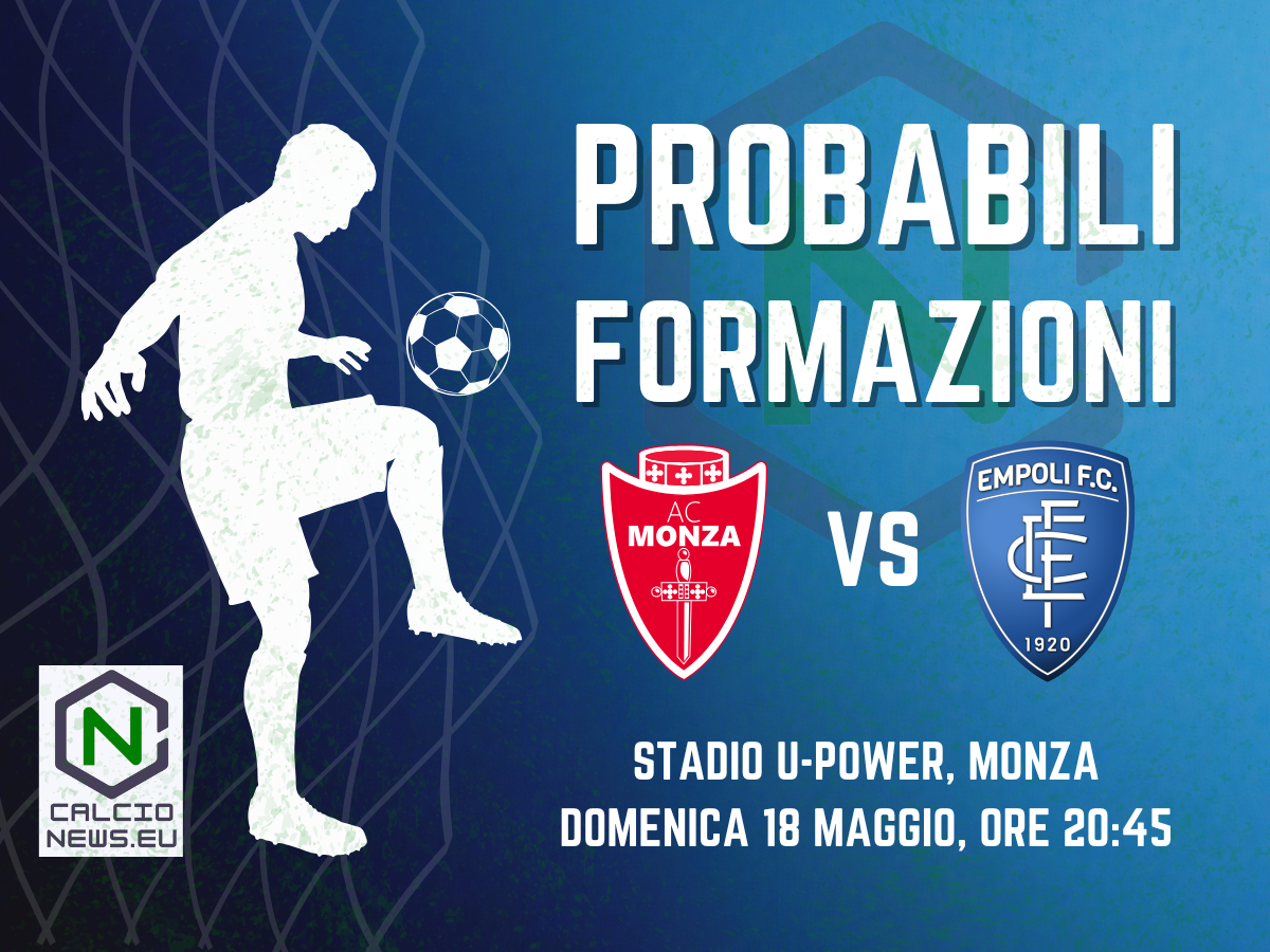 Serie A, le probabili formazioni di Monza Empoli