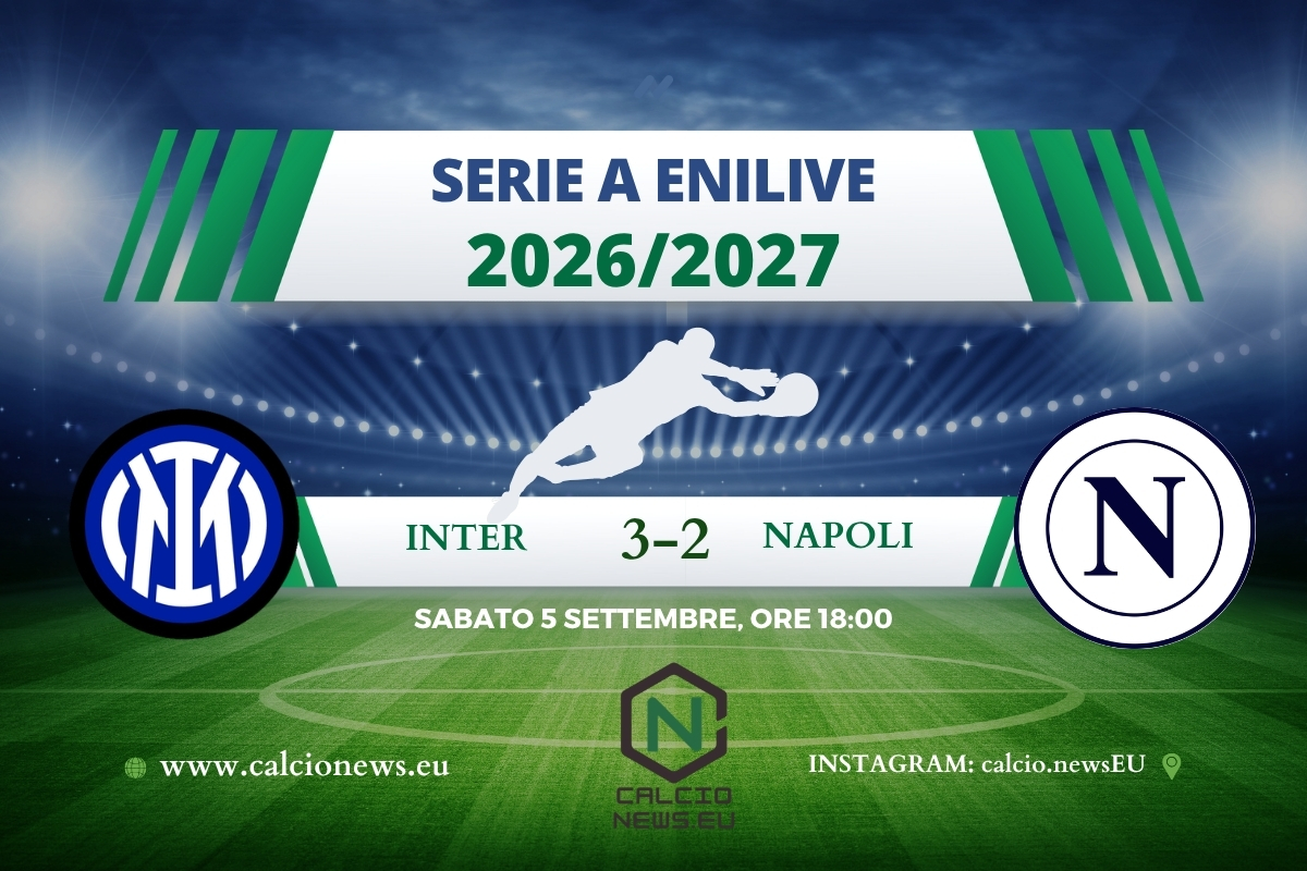 Inter-Napoli 3-2: rimonta spettacolare dei nerazzurri a San Siro