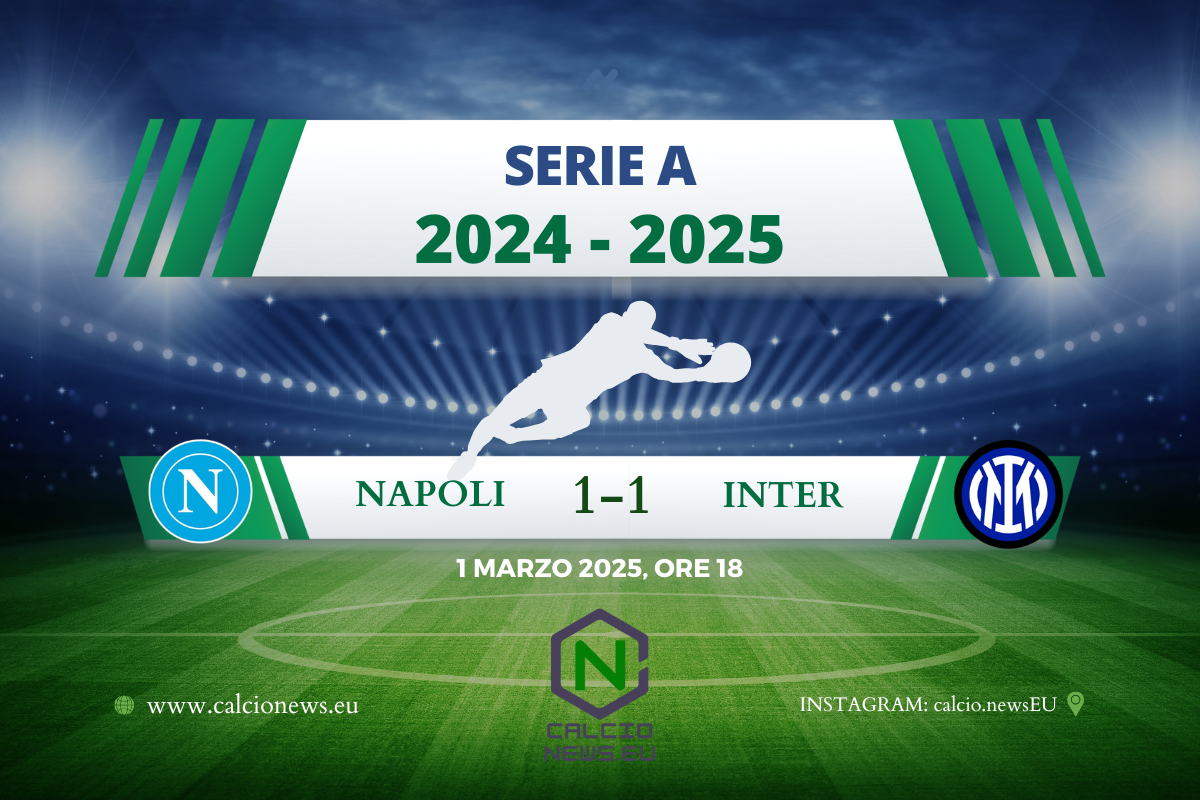Serie A, Napoli Inter 1-1: Billing risponde a Dimarco