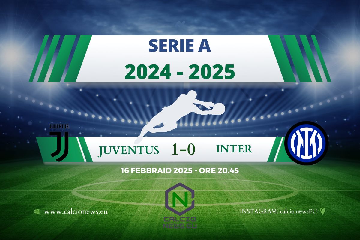 Juventus-Inter 1-0: Conceicao firma il gol vittoria nel derby d’Italia