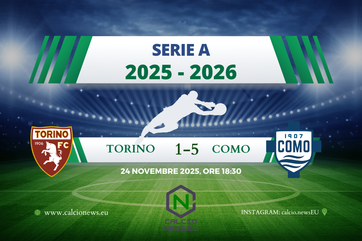 Torino-Como 1-5: che tonfo dei Granata!
