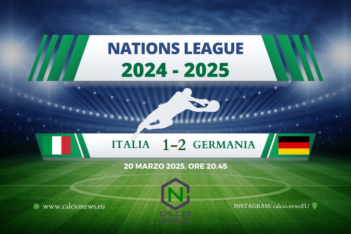 Nations League, l’Italia viene rimontata dalla Germania: a San Siro finisce 1-2