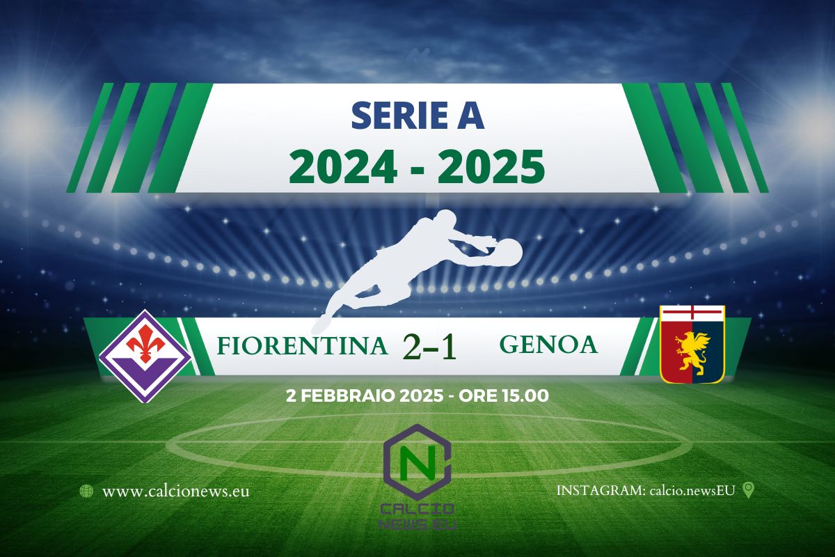 Fiorentina-Genoa 2-1: seconda vittoria consecutiva della Viola