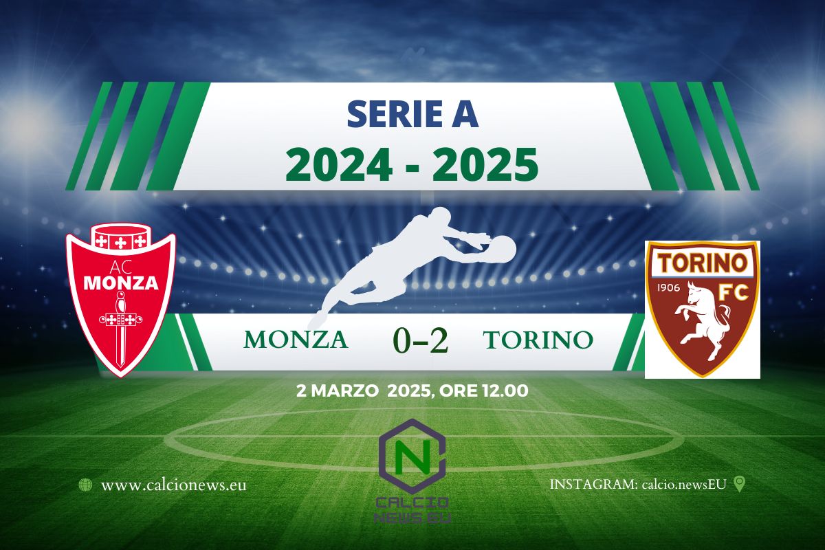 Serie A, Monza Torino 0 2: successo granata grazie a Elmas e Casadei