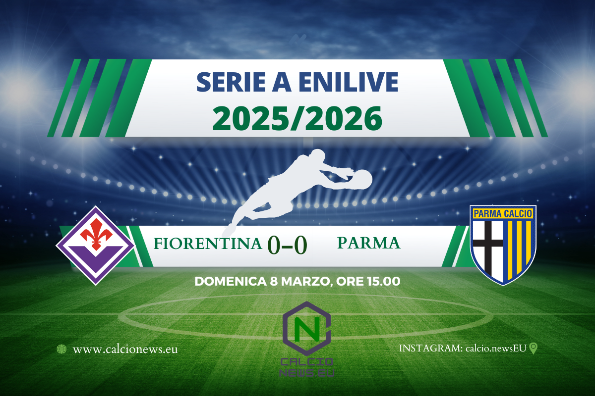 Fiorentina Parma 0-0, vince la noia: il tabellino