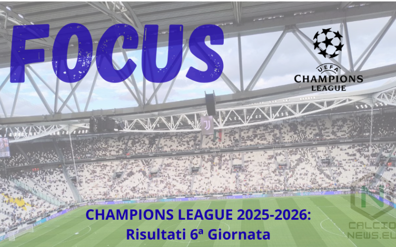 Champions League: risultati e tabellini del turno numero sei